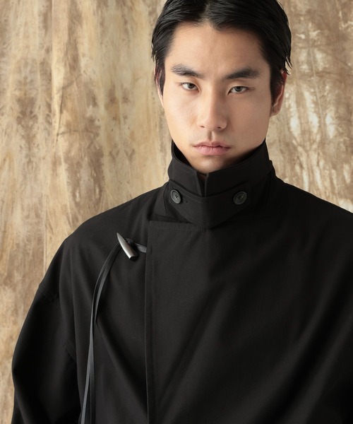 HARE(ハレ)の「【NARRIL】Judo-Style Trench Jacket(ブルゾン・メンズ・ブラック/ネイビー・SMALL/MEDIUM)」の12枚目の写真