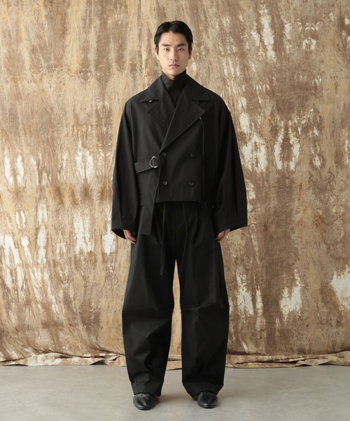 HARE(ハレ)の「【NARRIL】Judo-Style Trench Jacket(ブルゾン・メンズ・ブラック/ネイビー・SMALL/MEDIUM)」の13枚目の写真