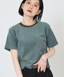 NOMINE（ノミネ）の「パイル 半袖 Tシャツ（Tシャツ/カットソー）」