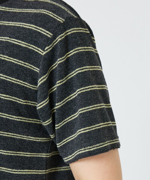 NOMINE（ノミネ）の「パイル 半袖 Tシャツ（Tシャツ/カットソー・レディース・グレー/ブラック/グリーン・フリー）」の20枚目の写真