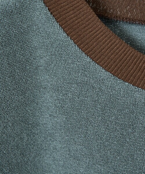 NOMINE（ノミネ）の「パイル 半袖 Tシャツ（Tシャツ/カットソー・レディース・グレー/ブラック/グリーン・フリー）」の22枚目の写真