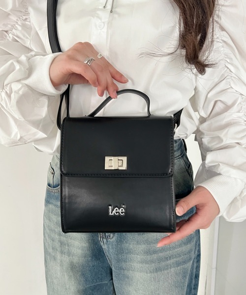 Lee（リー）の「Lee/スクエア 2way ミニショルダーバッグ/ハンドバッグ/レディース（ショルダーバッグ・レディース・オフホワイト/シルバー/ブラック・FREE）」の18枚目の写真
