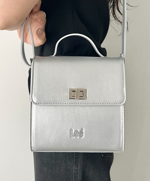 Lee（リー）の「Lee/スクエア 2way ミニショルダーバッグ/ハンドバッグ/レディース（ショルダーバッグ・レディース・オフホワイト/シルバー/ブラック・FREE）」の22枚目の写真