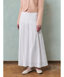 LENINA（レニーナ）の「CAMILLE flare long skirt_WHITE（スカート）」