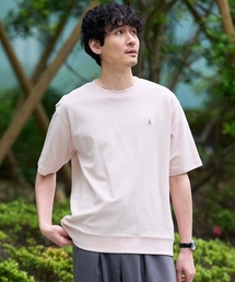a.v.v（アーヴェヴェ）の「夏カットソー人気NO.1【接触冷感 イージーケア 洗濯機で洗える 毛玉になりにくい】ライトアゼ1ポイントシシュウスウェットT（Tシャツ/カットソー）」