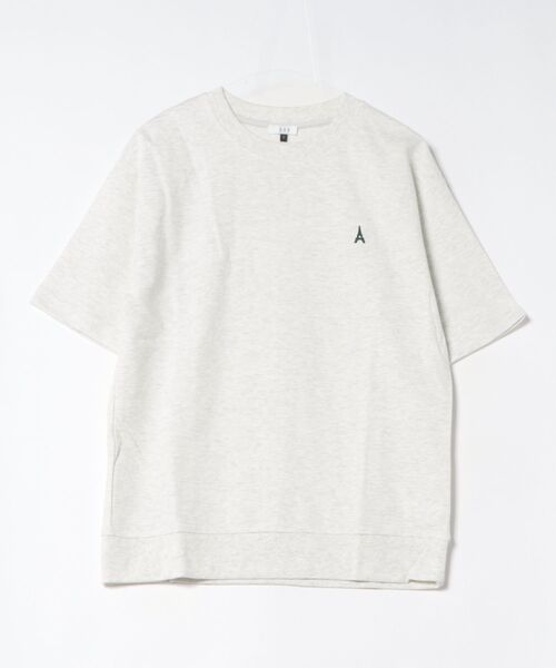 a.v.v（アーヴェヴェ）の「ﾗｲﾄｱｾﾞ1ﾎﾟｲﾝﾄｼｼｭｳｽｳｪｯﾄT（Tシャツ/カットソー・メンズ・ブラック/チャコールグレー/ブルー/ホワイト/ライトグレー/ブラウン/ボルドー・46/48/50）」の5枚目の写真