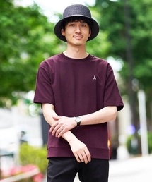 a.v.v（アーヴェヴェ）の「夏カットソー人気NO.1【接触冷感 イージーケア 洗濯機で洗える 毛玉になりにくい】ライトアゼ1ポイントシシュウスウェットT（Tシャツ/カットソー）」