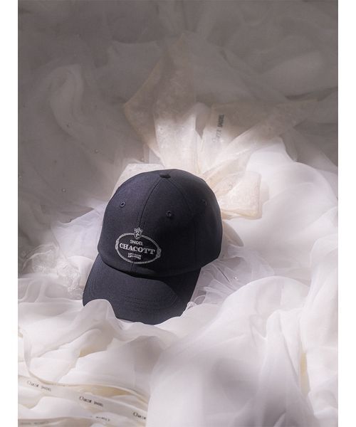 SNIDEL（スナイデル）の「【Chacott】コラボリボンキャップ（キャップ・レディース・ネイビー/グレー/イエロー・F）」の2枚目の写真