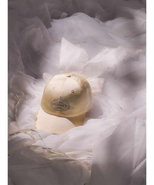 SNIDEL（スナイデル）の「【Chacott】コラボリボンキャップ（キャップ・レディース・ネイビー/グレー/イエロー・F）」の3枚目の写真