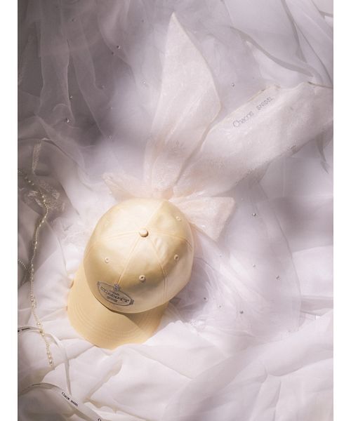 SNIDEL（スナイデル）の「【Chacott】コラボリボンキャップ（キャップ・レディース・ネイビー/グレー/イエロー・F）」の8枚目の写真