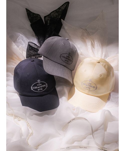 SNIDEL（スナイデル）の「【Chacott】コラボリボンキャップ（キャップ・レディース・ネイビー/グレー/イエロー・F）」の10枚目の写真