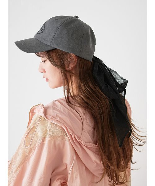 SNIDEL（スナイデル）の「【Chacott】コラボリボンキャップ（キャップ・レディース・ネイビー/グレー/イエロー・F）」の22枚目の写真