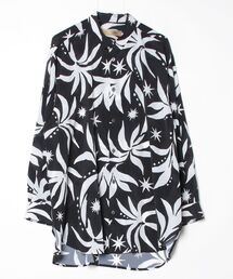 ROBES&CONFECTIONS（ローブスコンフェクションズ）の「Robes&Confections/ローブス&コンフェクションズ/トロピカルリーフテジンSH（シャツ/ブラウス）」
