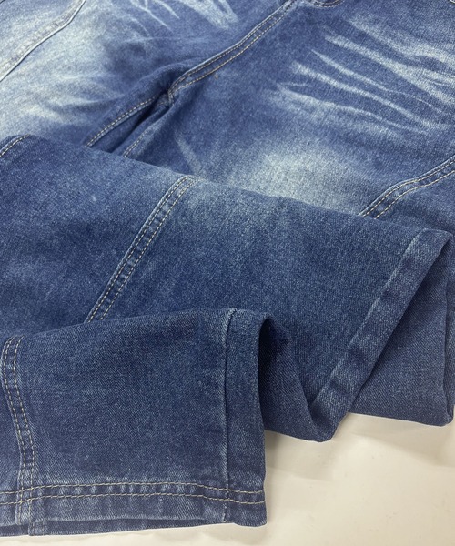 core core（コアコア）の「ワイドデニムパンツ（デニムパンツ・レディース・インディゴブルー・S/M/L）」の15枚目の写真