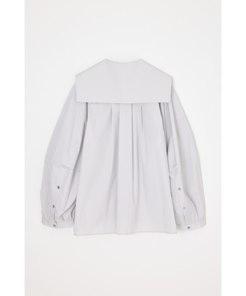 ENFOLD（エンフォルド）の「TWO-WAY RIBBON SHIRT（シャツ/ブラウス・レディース・ブラック/ライトグレー/ホワイト・38）」の5枚目の写真