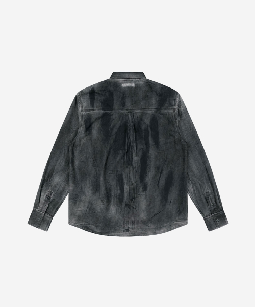 BLR（ビーエルアール）の「Oil Wash Relaxed Shirt（シャツ/ブラウス・メンズ・その他・LARGE/MEDIUM/SMALL）」の4枚目の写真