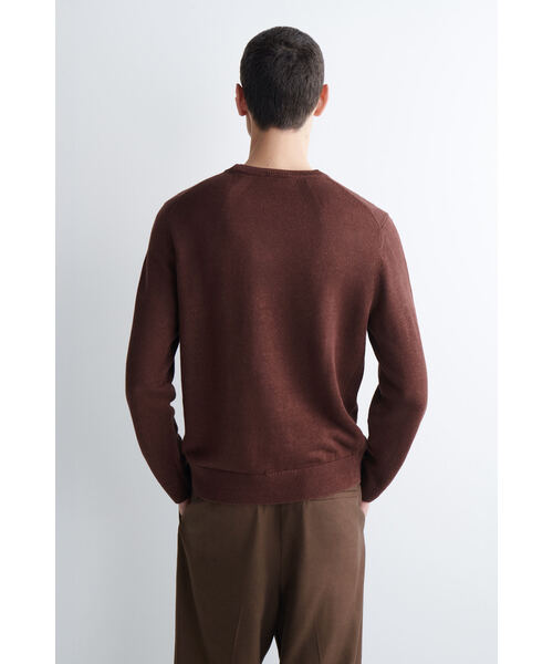 COS(コス)の「ニットリネンクルーネックセーター(ニット/セーター・メンズ・ブラウン/ベージュ系その他・XL/M/L/XS/S)」の13枚目の写真