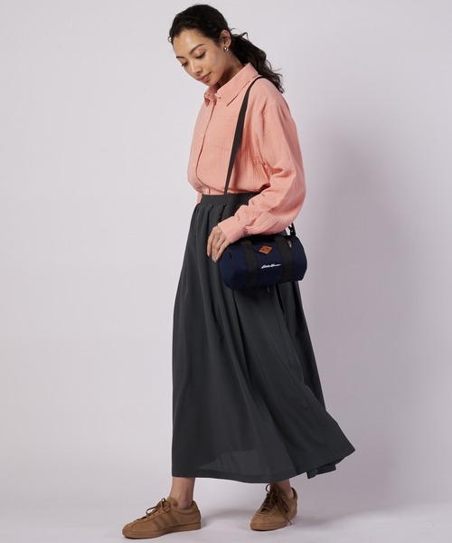 Eddie Bauer(エディーバウアー)の「ダブルガーゼ コンフォートシャツ(シャツ/ブラウス・レディース・オレンジ/サックスブルー/ライトベージュ・XL/L/M/S)」の17枚目の写真