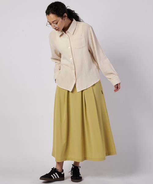 Eddie Bauer(エディーバウアー)の「ダブルガーゼ コンフォートシャツ(シャツ/ブラウス・レディース・オレンジ/サックスブルー/ライトベージュ・XL/L/M/S)」の21枚目の写真
