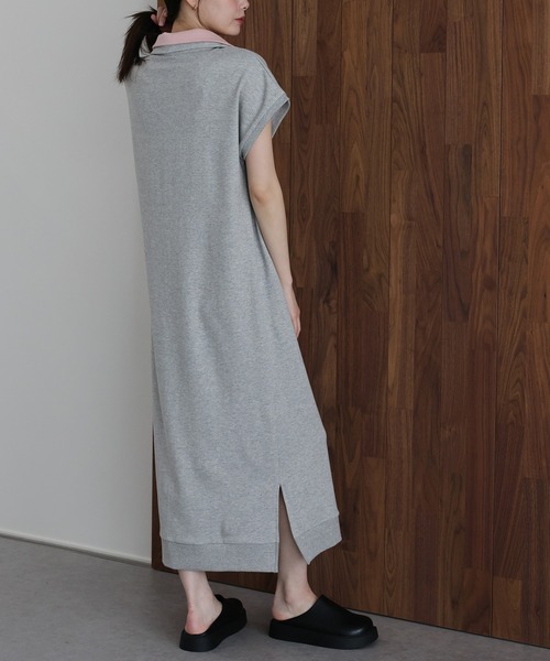 J by blue(ジェイバイブルー)の「レイヤードスウェットワンピース(ワンピース・レディース・グレー/ブラック・MEDIUM)」の22枚目の写真
