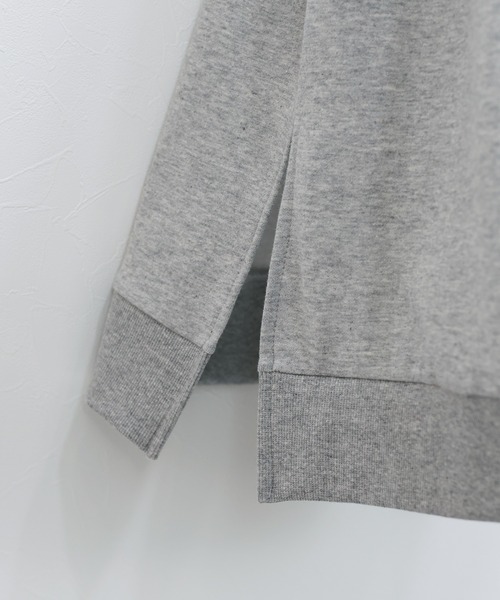 J by blue(ジェイバイブルー)の「レイヤードスウェットワンピース(ワンピース・レディース・グレー/ブラック・MEDIUM)」の5枚目の写真