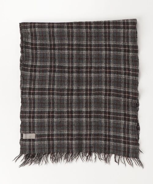 マーガレット ハウエル ストール MARGARET HOWELL（マーガレットハウエル）の「PANEL PATTERN WOOL