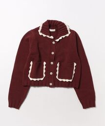 Rylee + Cru（ライリーアンドクルー）の「【Bs】【it】【Rylee＋Cru】25AW / Collared Cardigan（カーディガン/ボレロ）」