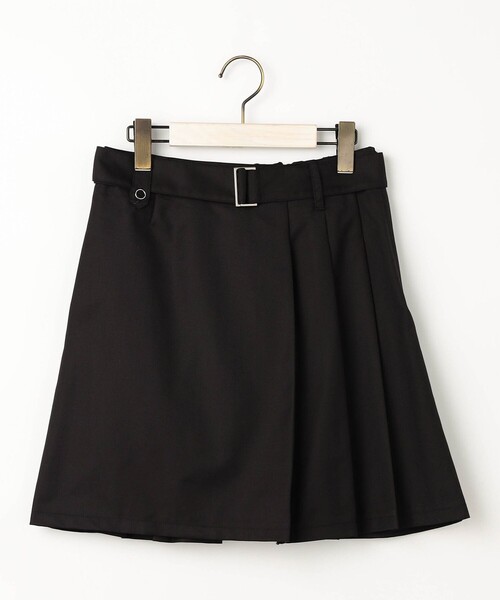 NICOLE CLUB(ニコル クラブ)の「アシメプリーツミニスカート(スカート・レディース・ブラック/ライトグレー/ボルドー・M)」の21枚目の写真
