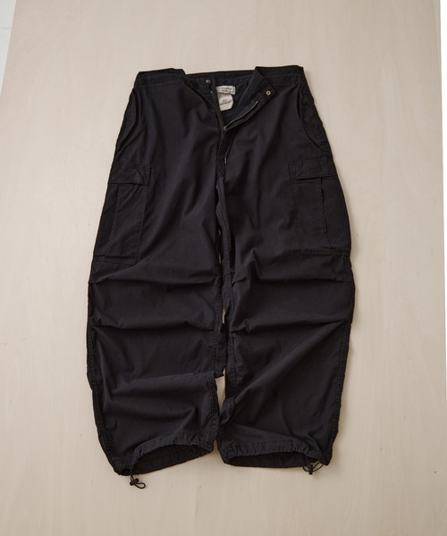 REMI RELIEF(レミレリーフ)の「【REMI RELIEF/レミレリーフ】C/Ny カーゴPT(カーゴパンツ・メンズ・オフホワイト/ブラック・S/M)」の15枚目の写真