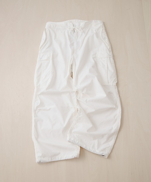 REMI RELIEF(レミレリーフ)の「【REMI RELIEF/レミレリーフ】C/Ny カーゴPT(カーゴパンツ・メンズ・オフホワイト/ブラック・S/M)」の11枚目の写真