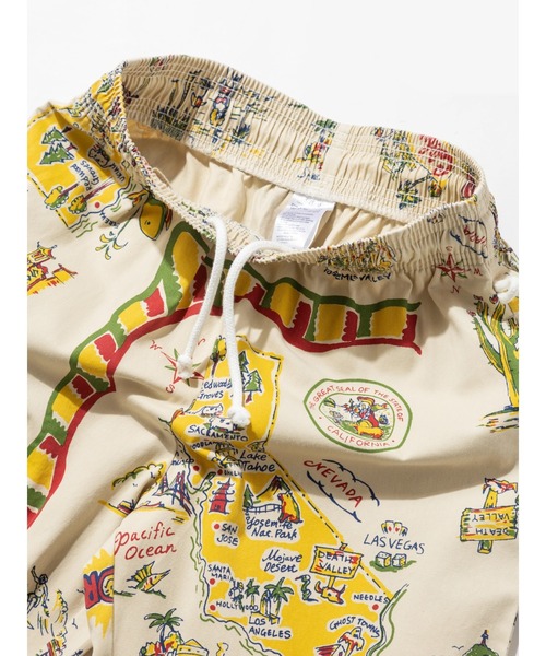 COOKMAN（クックマン）の「Cookman クックマン シェフパンツ Chef Pants Souvenir Map California（その他パンツ・メンズ・ベージュ・LARGE/MEDIUM）」の8枚目の写真