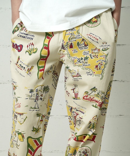 COOKMAN(クックマン)の「Cookman クックマン シェフパンツ Chef Pants Souvenir Map California(その他パンツ・メンズ・ベージュ・LARGE/MEDIUM)」の15枚目の写真