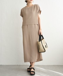 IKKA LOUNGE（イッカラウンジ）の「【2点セット】冷感ポリウェザー3WAYセット（ワンピース）」