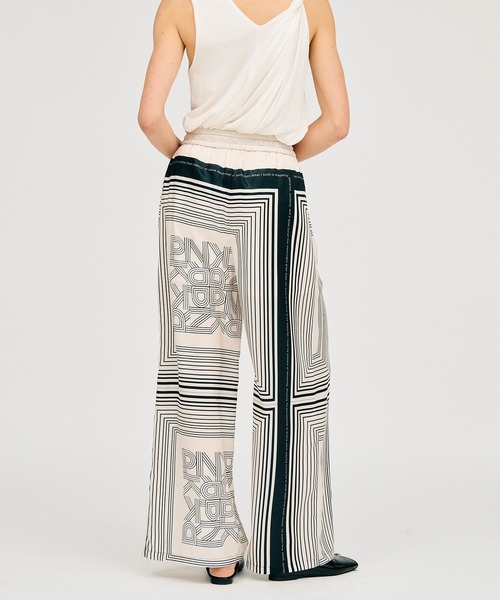 PRANK PROJECT（プランクプロジェクト）の「【2026Summer Pre-Order】スカーフプリントパンツ / Scarf Print Pants（その他パンツ・レディース・レッド/ブラック・36/38）」の10枚目の写真