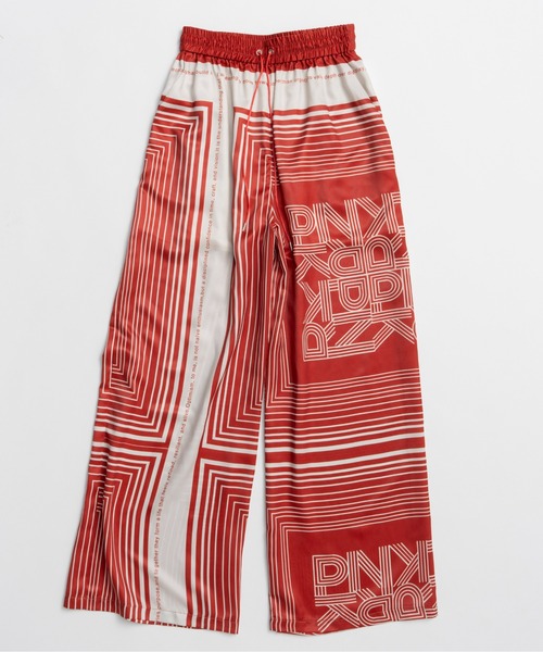 PRANK PROJECT（プランクプロジェクト）の「【2026Summer Pre-Order】スカーフプリントパンツ / Scarf Print Pants（その他パンツ・レディース・レッド/ブラック・36/38）」の16枚目の写真