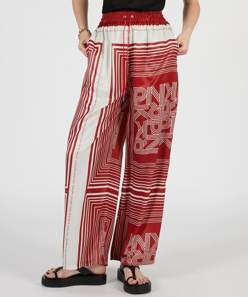 PRANK PROJECT（プランクプロジェクト）の「【2026Summer Pre-Order】スカーフプリントパンツ / Scarf Print Pants（その他パンツ・レディース・レッド/ブラック・36/38）」の12枚目の写真