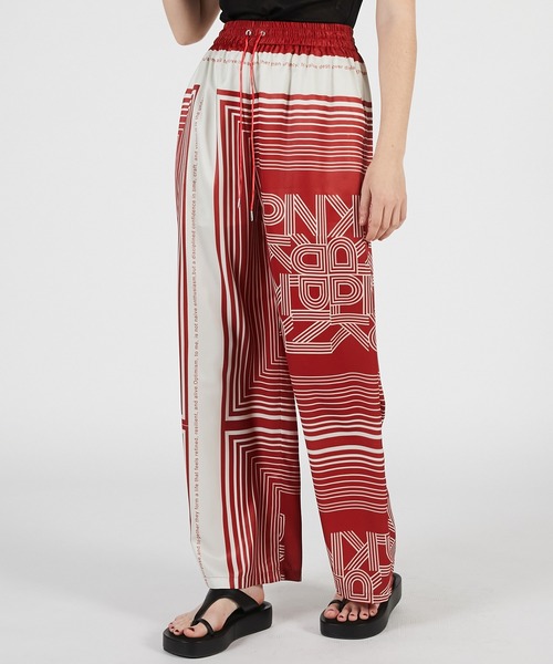 PRANK PROJECT（プランクプロジェクト）の「【2026Summer Pre-Order】スカーフプリントパンツ / Scarf Print Pants（その他パンツ・レディース・レッド/ブラック・36/38）」の13枚目の写真
