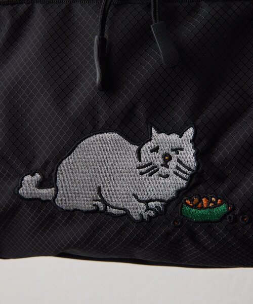 ear PAPILLONNER(イアパピヨネ)の「【KEN NAKAYAMA×ear】コラボショルダーバッグ(ショルダーバッグ・レディース・グレー/ブラック・FREE)」の4枚目の写真