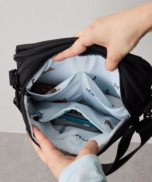 ear PAPILLONNER(イアパピヨネ)の「【KEN NAKAYAMA×ear】コラボショルダーバッグ(ショルダーバッグ・レディース・グレー/ブラック・FREE)」の14枚目の写真