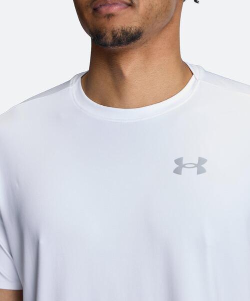 UNDER ARMOUR(アンダーアーマー)の「UAクール エリート ショートスリーブ Tシャツ(トレーニング/メンズ)(Tシャツ/カットソー・メンズ・ホワイト・L/XL/M/2XL/S)」の4枚目の写真