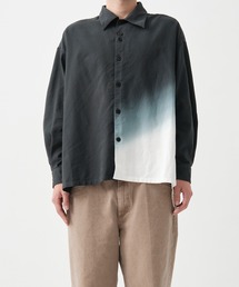 SHINYAKOZUKA | ROOMY SHIRT WITH THE DYE(ISSUE8)(シャツ/ブラウス)