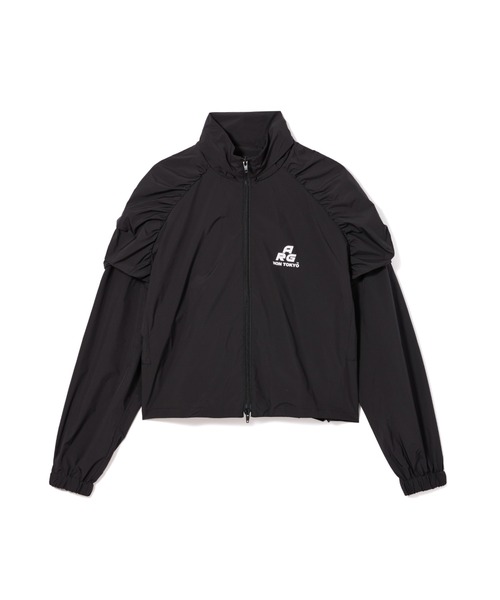 NON TOKYO(ノントーキョー)の「NON TOKYO/ノントーキョー/2WAYギャザーショルダーブルゾン(ブルゾン・レディース・ピンク/ワイン/ブラック・1/2)」の9枚目の写真