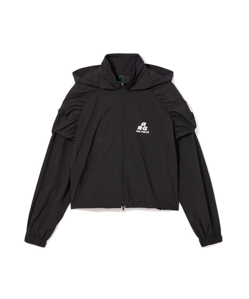 NON TOKYO(ノントーキョー)の「NON TOKYO/ノントーキョー/2WAYギャザーショルダーブルゾン(ブルゾン・レディース・ピンク/ワイン/ブラック・1/2)」の10枚目の写真