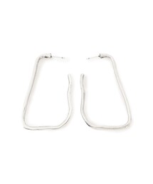 Ray BEAMS | 【WEB限定】OtroAccesorio / スクエア フープ ピアス(ピアス（両耳用）)