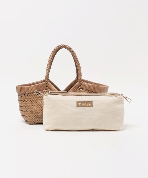 ODETTE E ODILE(オデットエオディール)の「<VIPERA THE LABEL> V TOTE(ショルダーバッグ・レディース・グレー系・FREE)」の4枚目の写真
