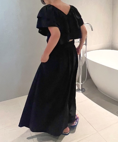 ギャザーワイドパンツ（その他パンツ）｜COUDRE（クードル）の