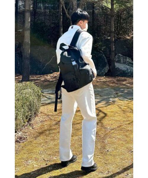 MAISON MINED(メゾンミネド)の「FLAP TWO POCKET BACKPACK(バックパック/リュック・レディース・その他・FREE)」の19枚目の写真