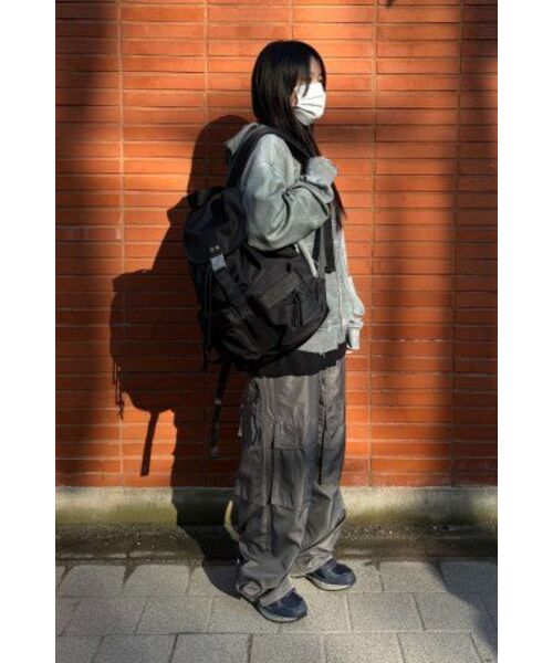 MAISON MINED(メゾンミネド)の「FLAP TWO POCKET BACKPACK(バックパック/リュック・レディース・その他・FREE)」の22枚目の写真