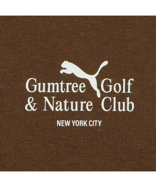 PUMA（プーマ）の「PUMA プーマ メンズ ゴルフ PUMA x GUMTREE GOLF & NATURE CLUB ワイルドフラワー（Tシャツ/カットソー・メンズ・ダークブラウン/オフホワイト・MEDIUM/LARGE/SMALL/X-SMALL/X-LARGE）」の5枚目の写真