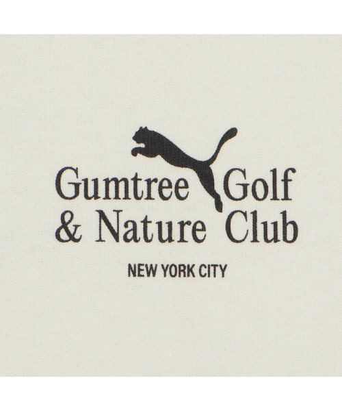 PUMA（プーマ）の「PUMA プーマ メンズ ゴルフ PUMA x GUMTREE GOLF & NATURE CLUB ワイルドフラワー（Tシャツ/カットソー・メンズ・ダークブラウン/オフホワイト・MEDIUM/LARGE/SMALL/X-SMALL/X-LARGE）」の9枚目の写真